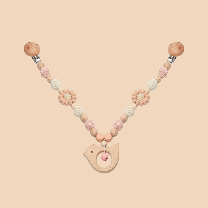 MiniMampf Kinderwagenkette "Vogel"