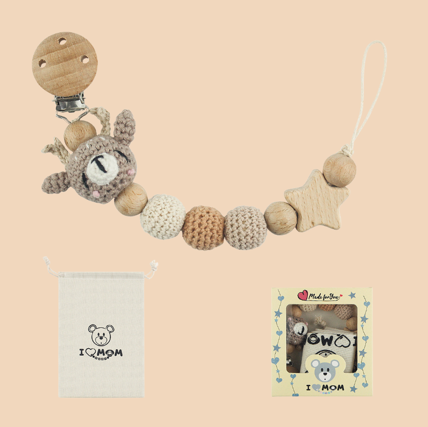 MiniMampf Schnullerkette "Flori"